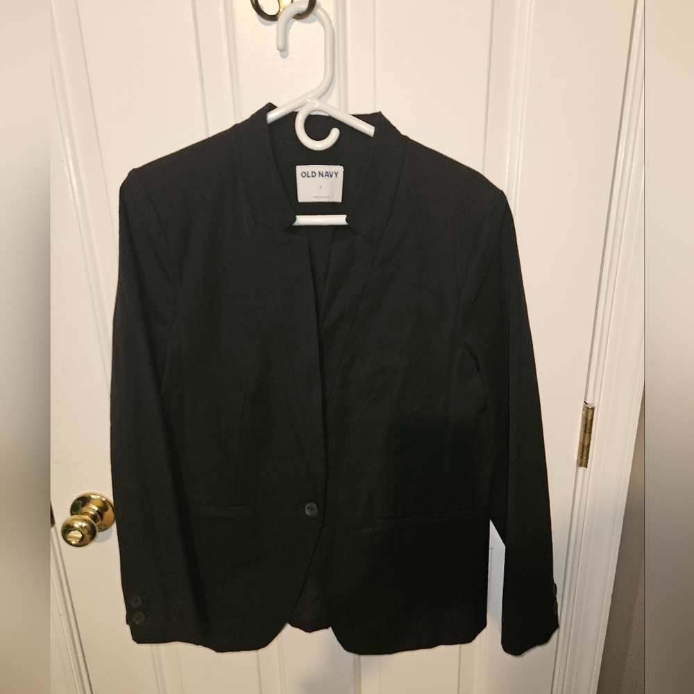 Old Navy Women's Classic Black Suit Jacket